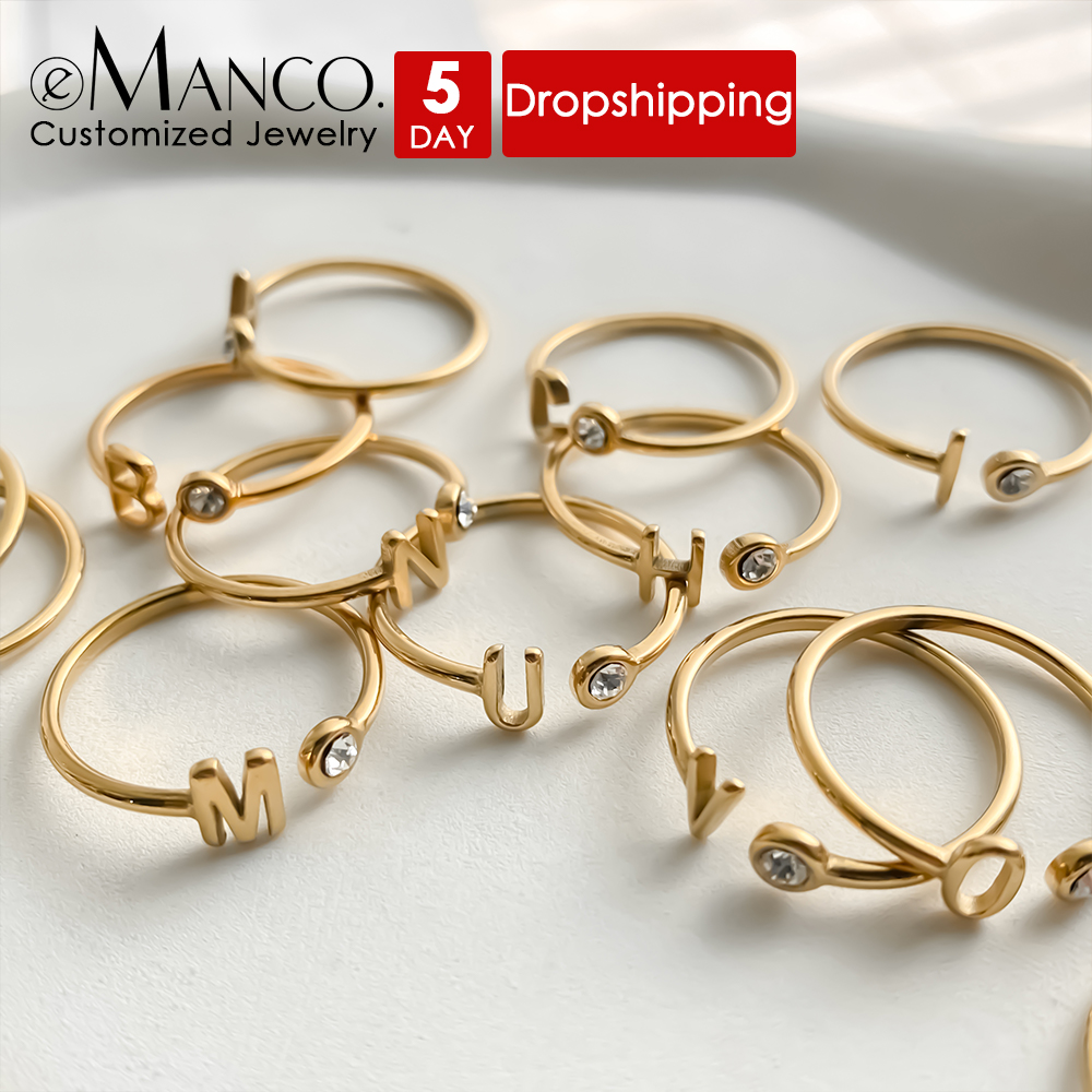 Wrap Ring Gold - EMANCO Anelli Personalizzati a Fascia Aperta