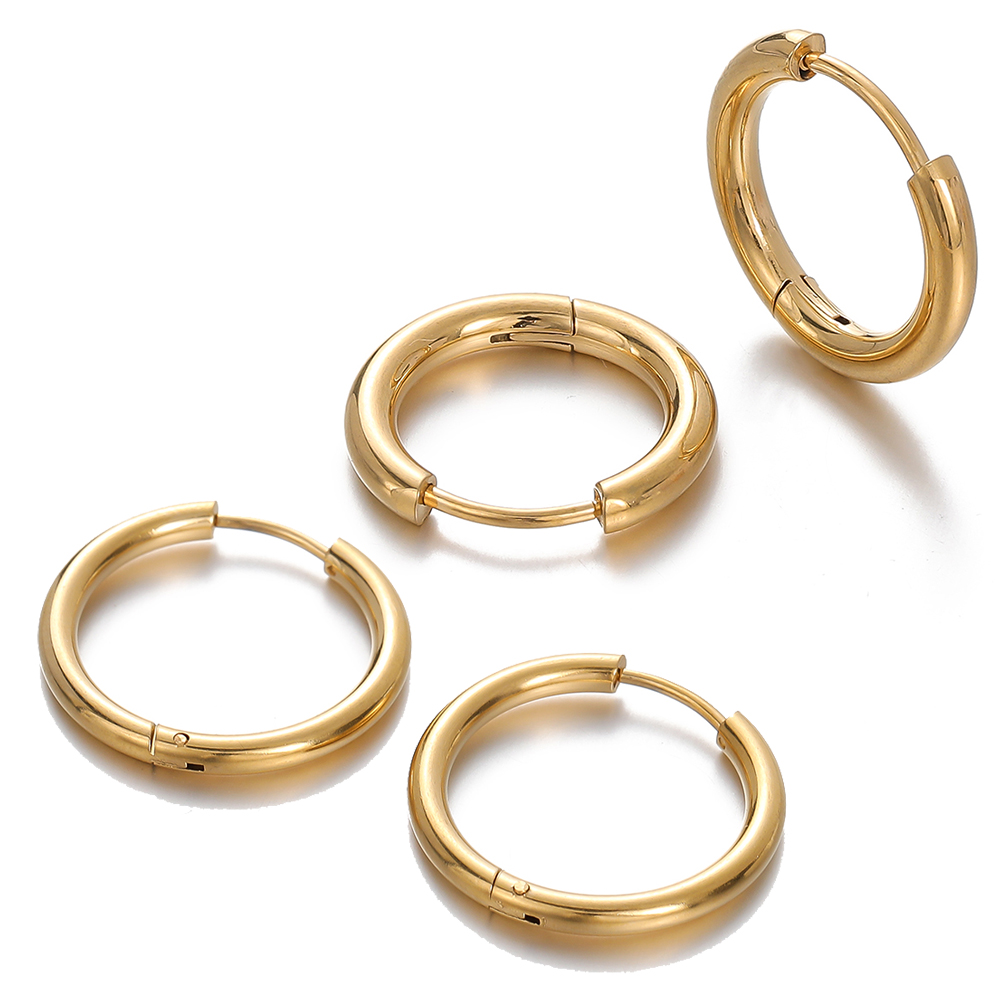 Women'S Y2K Accessories - 2 pezzi di orecchini a cerchio