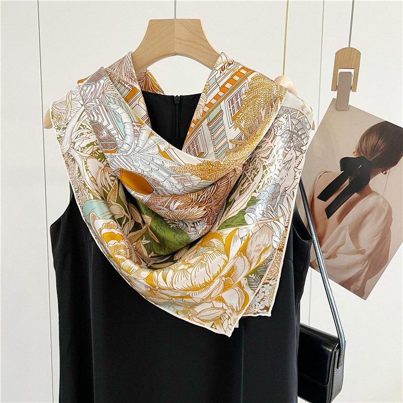 Sciarpa in Seta Satinata 110cm - Accessories Brand For Women recensione e prezzo