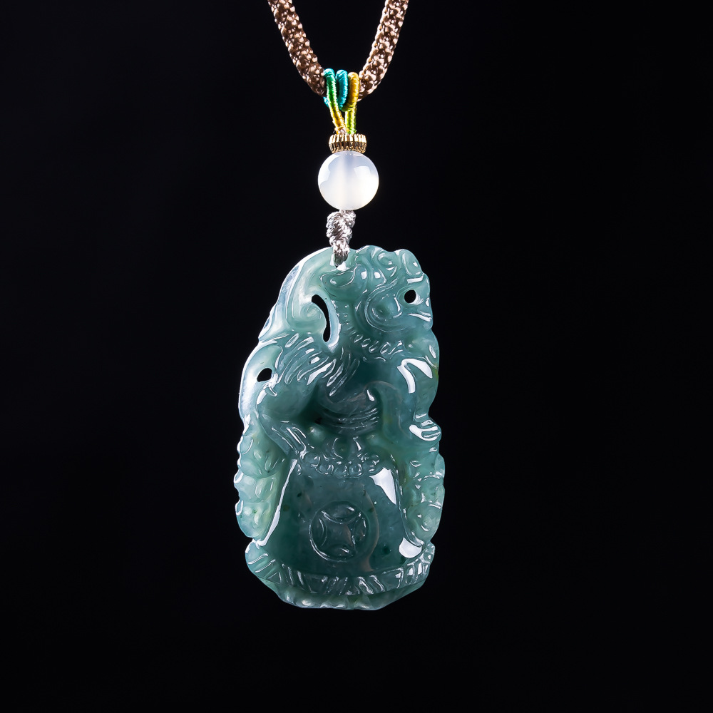 Ciondolo Pixiu in Giadeite Bir - Women'S Vintage Accessories recensione e prezzo