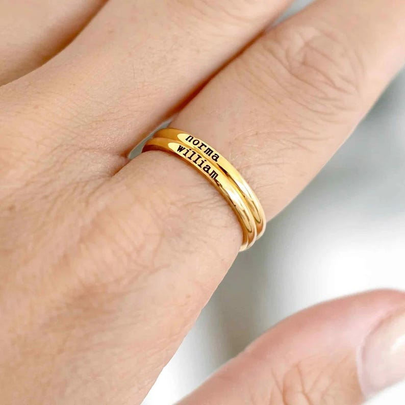 Anelli Personalizzati con Nome - Wrap Ring Gold recensione e prezzo