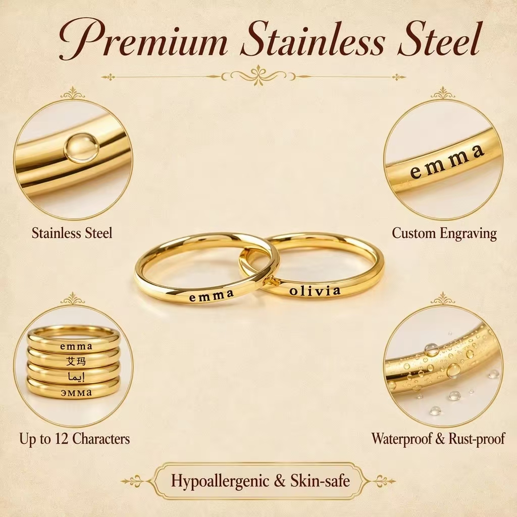 Anelli Personalizzati con Nome - Wrap Ring Gold recensione e prezzo