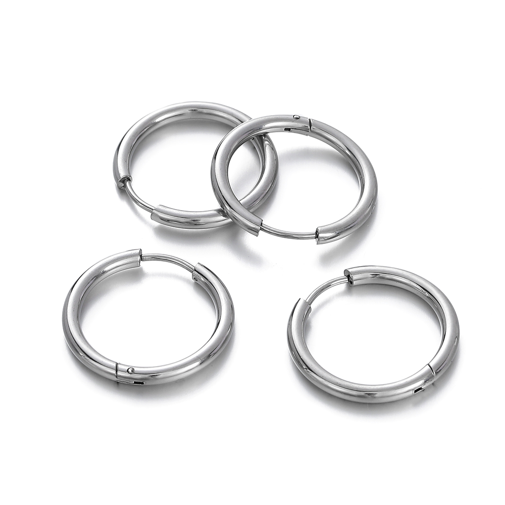 2 pezzi di orecchini a cerchio - Women'S Y2K Accessories recensione e prezzo